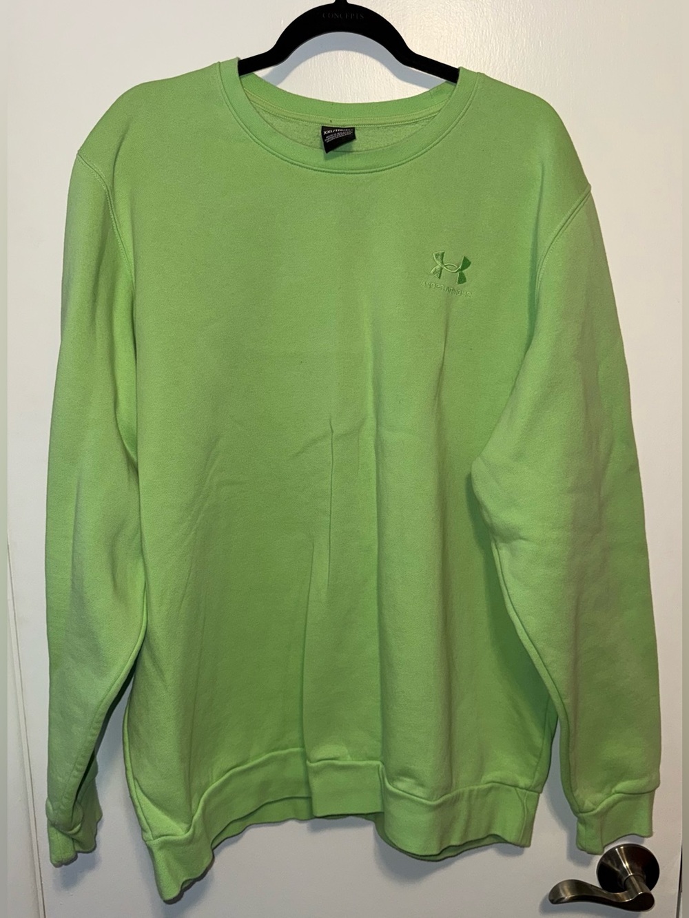 Under Armour Lime Green Crewneck Sweatshirt